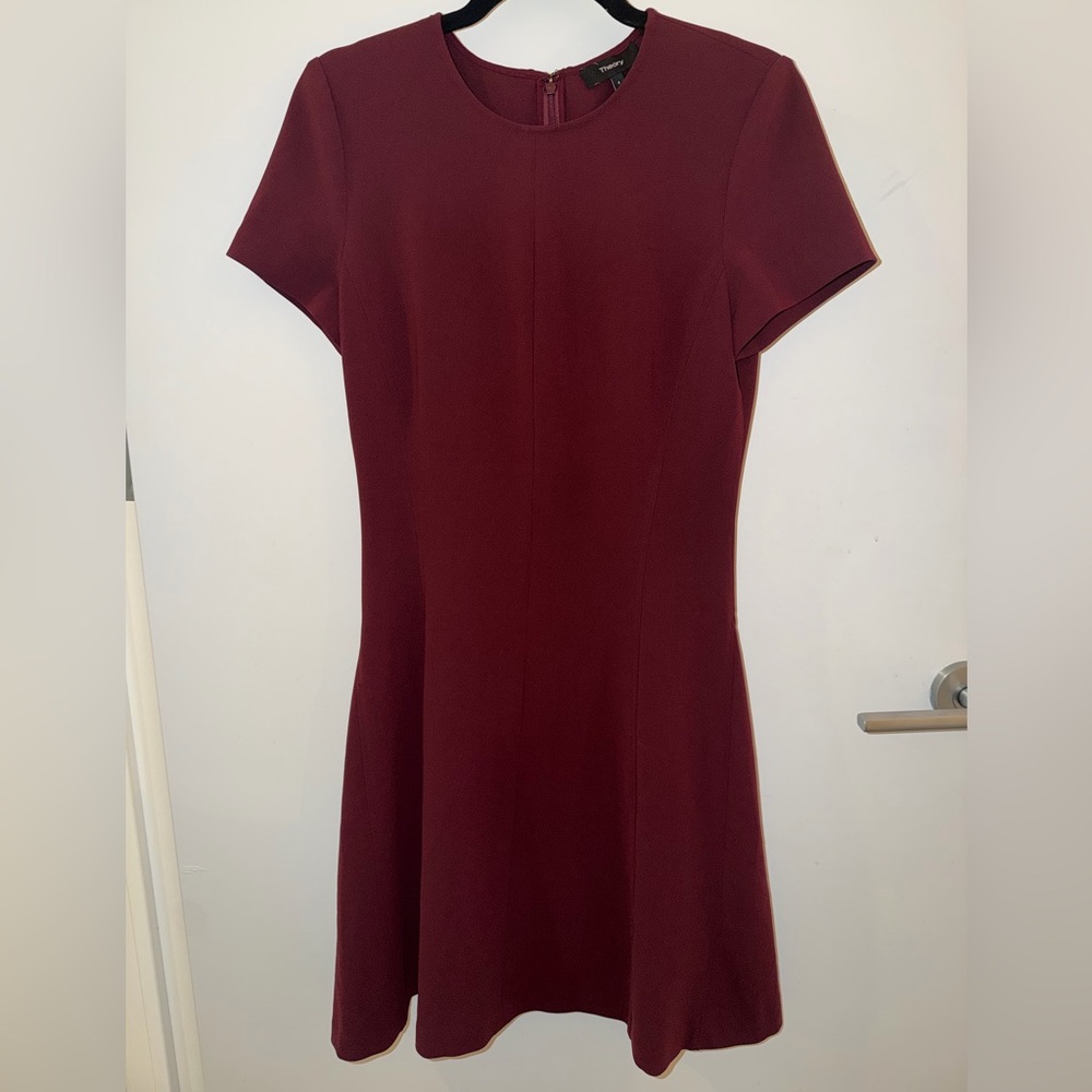 Theory Short-Sleeve Shell Suiting Dress Size 4
